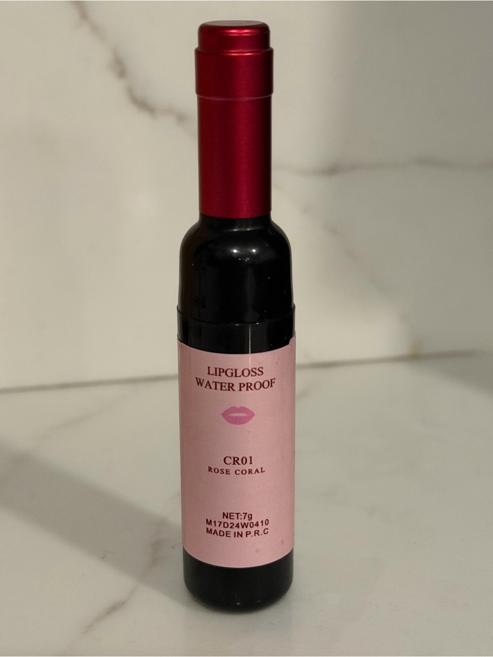 Waterproof Lip Gloss - Rose Coral CR01